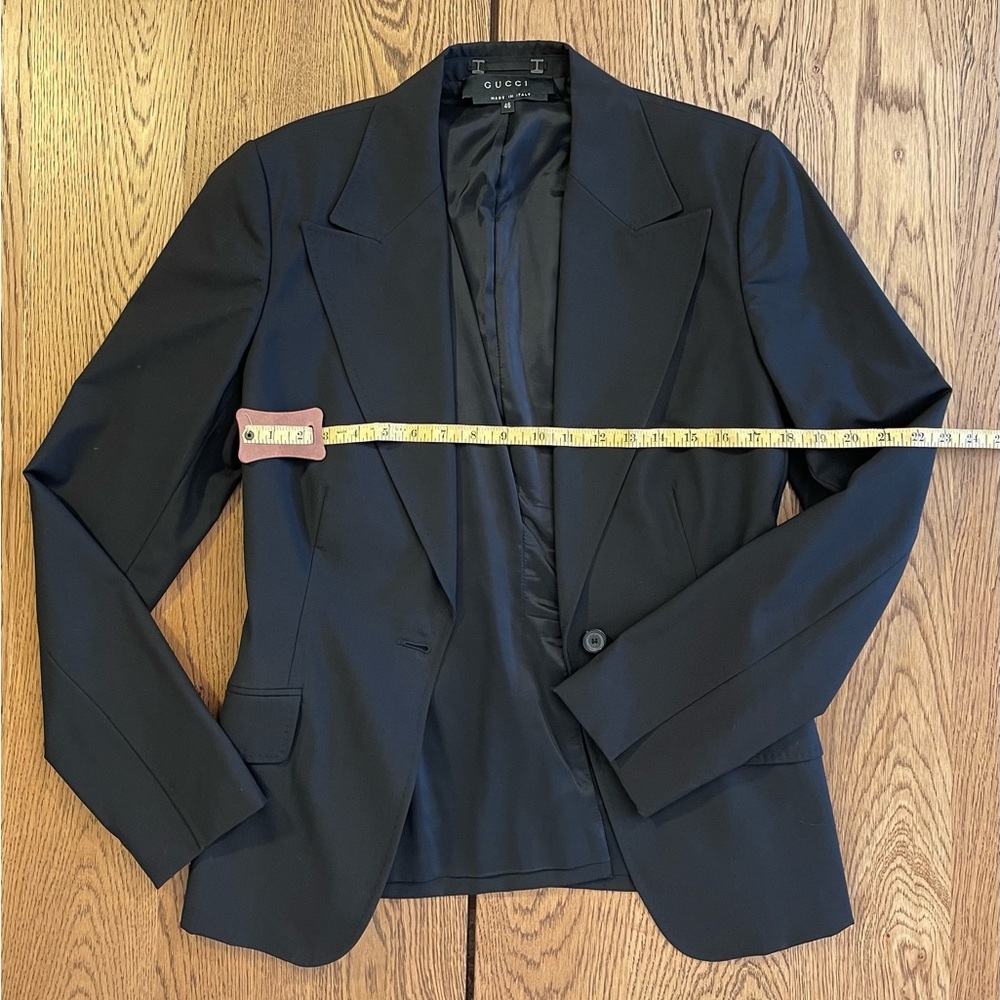 Gucci Women’s Blazer,made in Italy Black Size 46